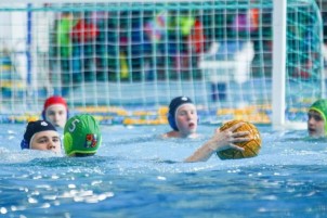 Водное поло в рамках соревнований VI летней Спартакиады молодежи