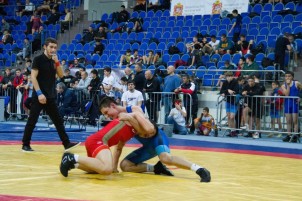 Вольная борьба в рамках соревнований VI летней Спартакиады молодежи
